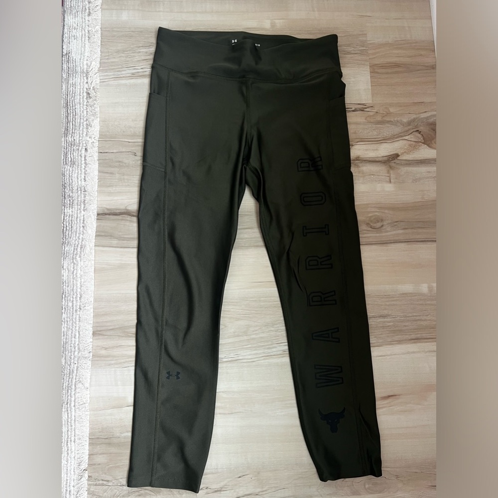 Under Armour project rock ankle leggings
